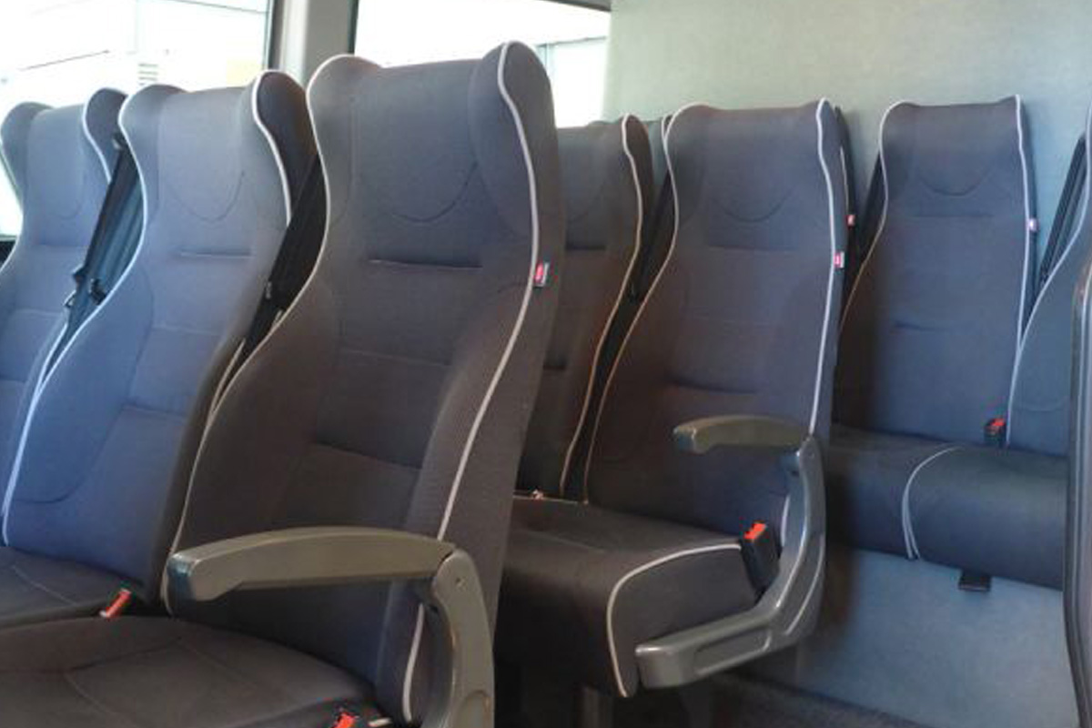 12 Seater Luxury Van - Interior
