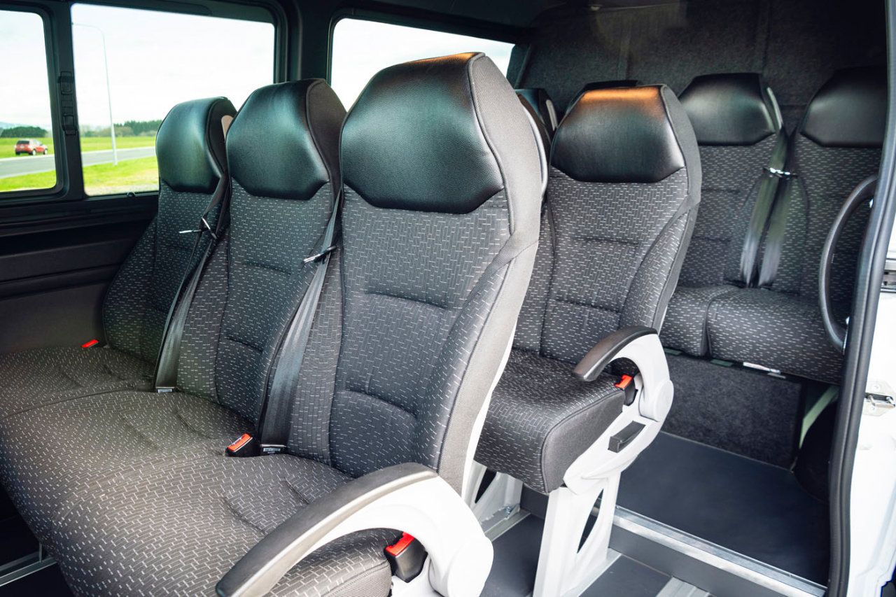 12 Seater Luxury Van - Inside