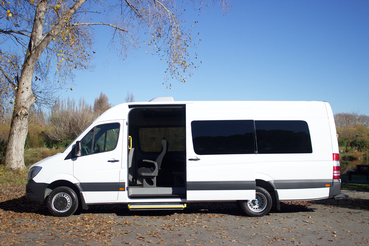 20 Seater Coach - Side Open